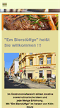 Mobile Screenshot of em-bierstueffge.de